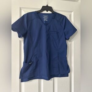 Cherokee Scrub work Top is a size Small.